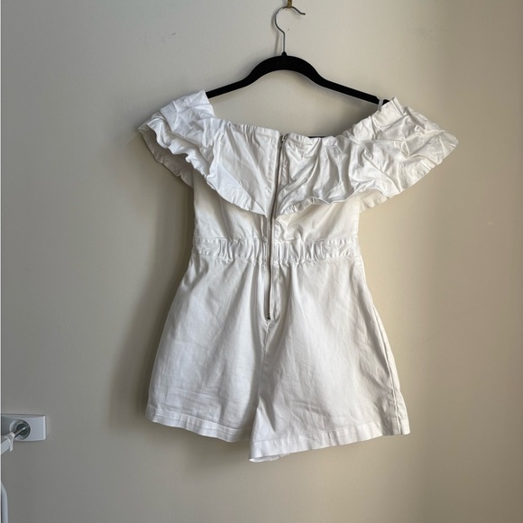 Ashley Park x RTR White Romper - Size 2 - Picture 6 of 7